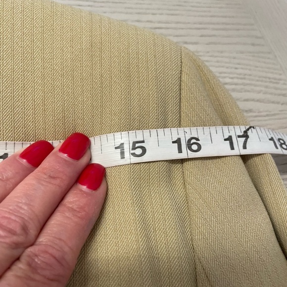 Emporio Armani, Tan Blazer, Sz‎ Medium, Spotless  Italian Sz 40 - Picture 9 of 12